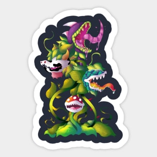 Piranha Plants Sticker